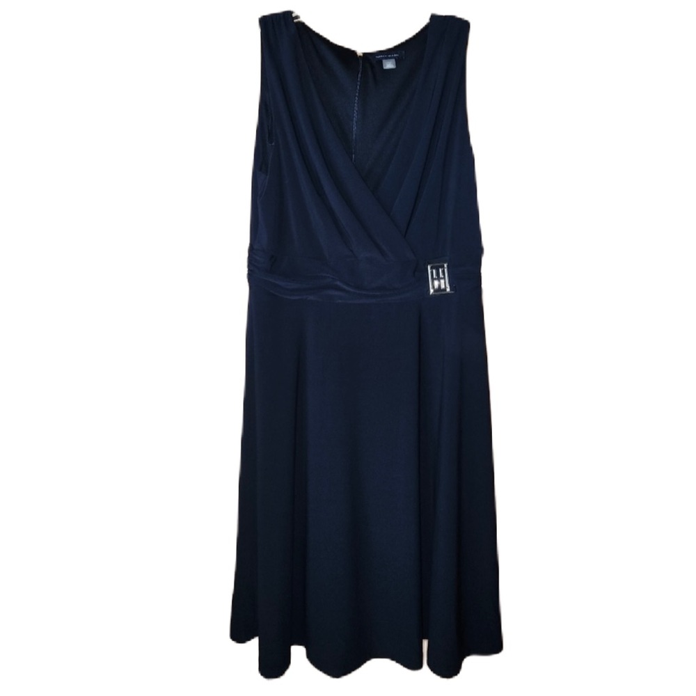 NWT Tommy Hilfiger Dark Navy Blue Sleeveless Mini Dress Size 10